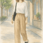 オールスター リボンストラップ OX コーデ