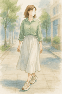 ウィメンズ エア マックス ニュアクシス SE コーデ