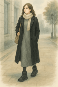 AdiFom SST ブーツ コーデ