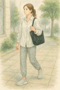 オラ リカバリー シュー2 コーデ