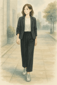 スピードキャット メタリック コーデ