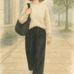 GRAND COURT MULE コーデ