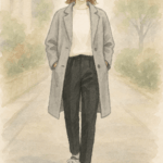 バランスコアスニーカー2.5 コーデ