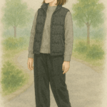 NEW MIZUNO HIKING SHOES コーデ