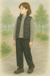 NEW MIZUNO HIKING SHOES コーデ